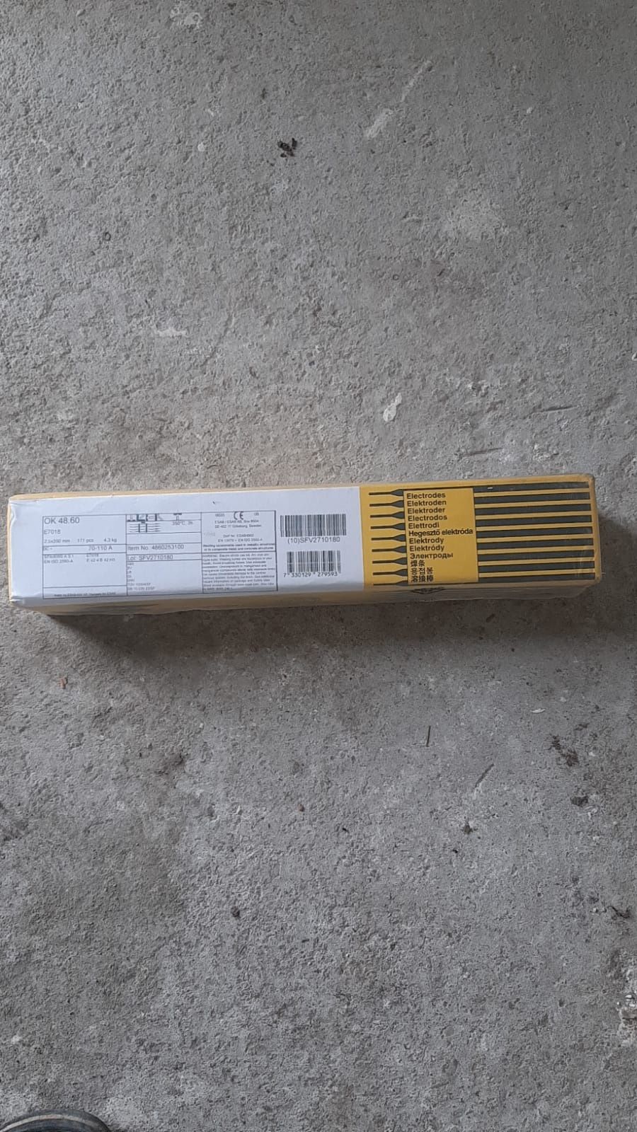 Electrozi esab / bohle / paton 3.25 și 2.5 7018 Basic,superbaz !!!