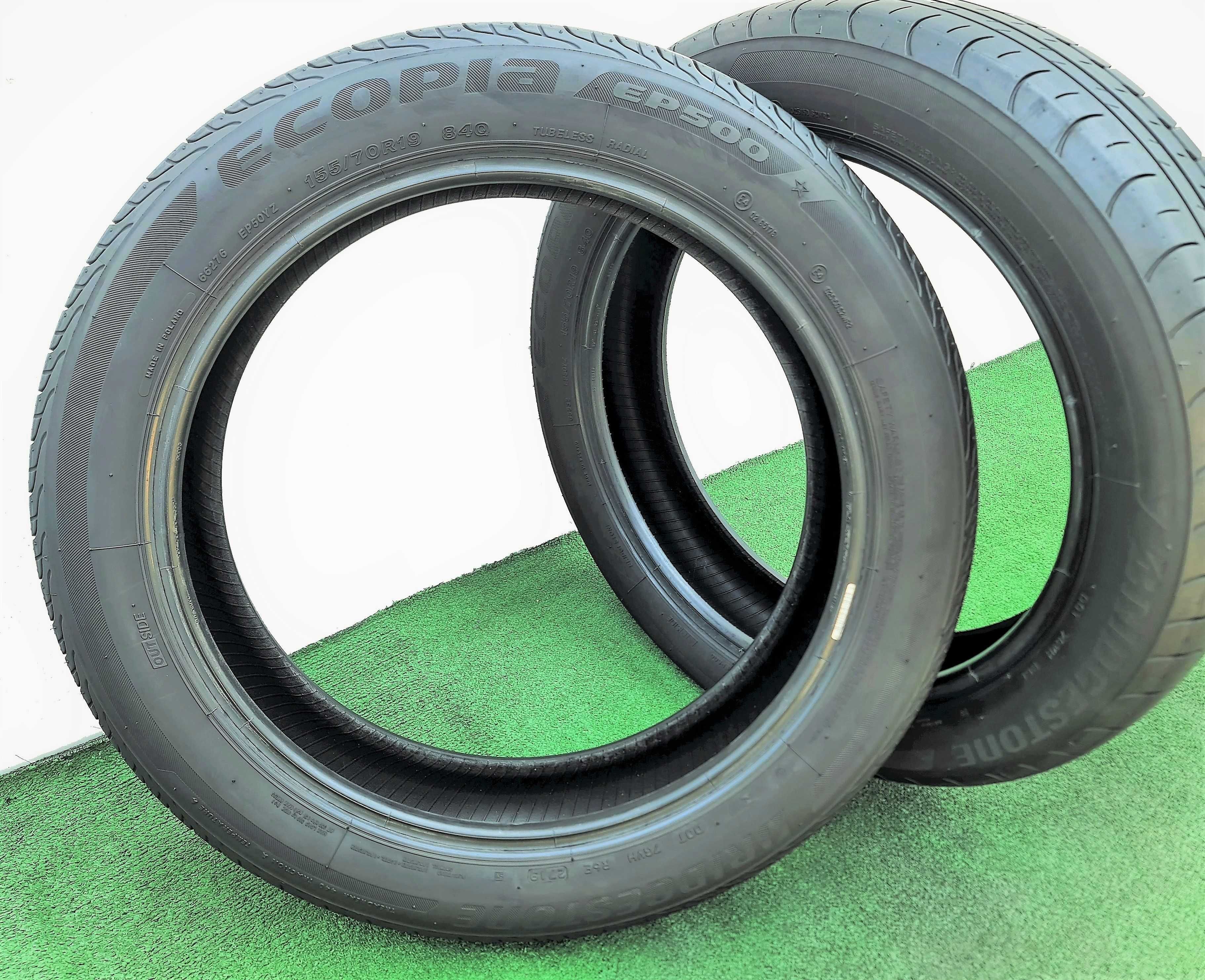 2бр. 155/70/19 BRIDGESTONE Ecopia- летни