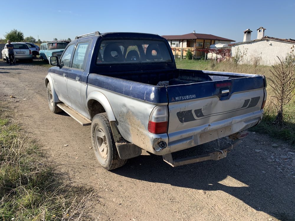 НА ЧАСТИ! Mitsubishi L200 2.5 TD 116 кс. Ролбар Теглич без ръжди Клима