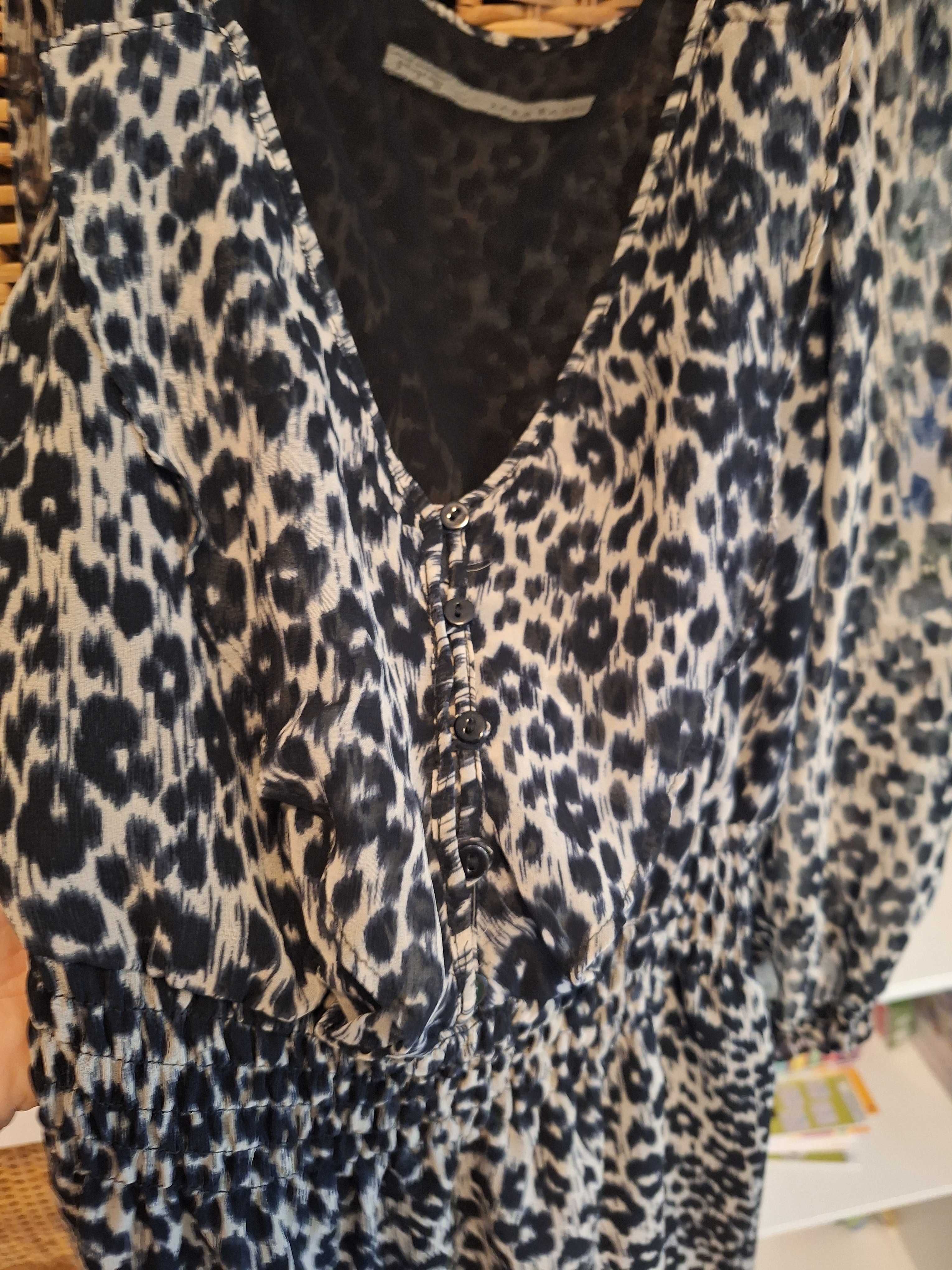 Rochie animal print Zara Basic S