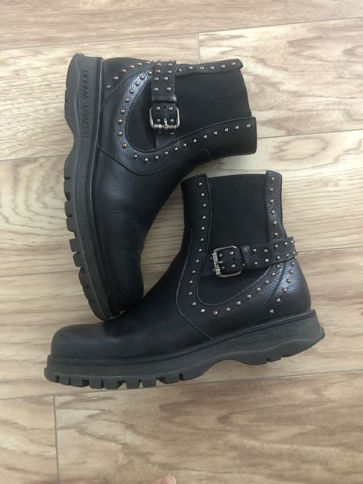 Кожаные челси