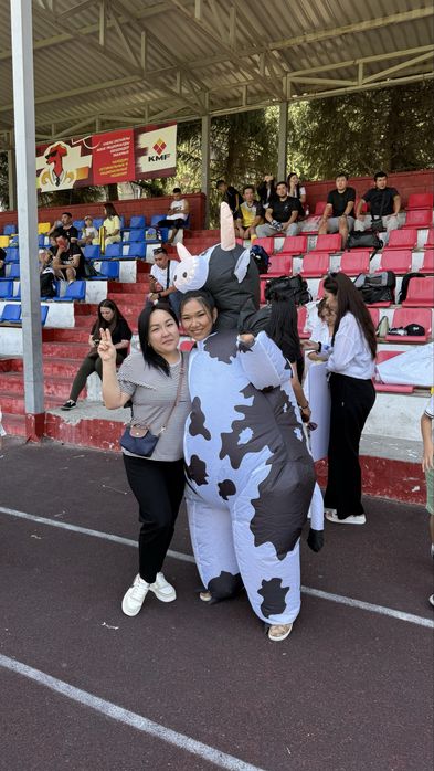 Воздушный костюм Корова