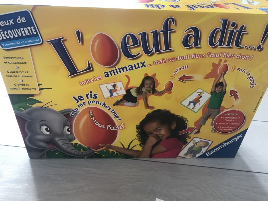 Joc educativ - L’oeuf a dit ( dezvoltarea competentelor) in FR