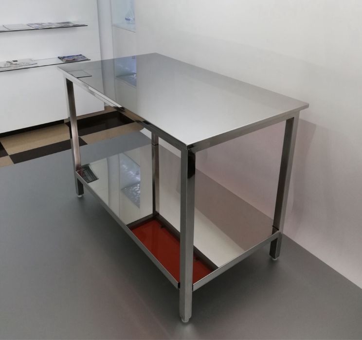Mese inox bazine
