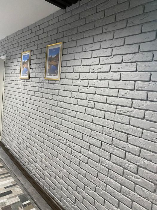 Декоративный камень "Старый кирпич "  2500 тенге за кв.м
