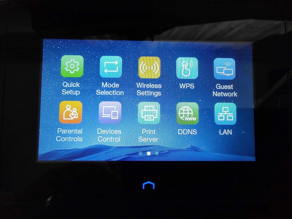 Router wireless TP-LINK Touch P5 AC 1900, Gigabit, Touch Screen