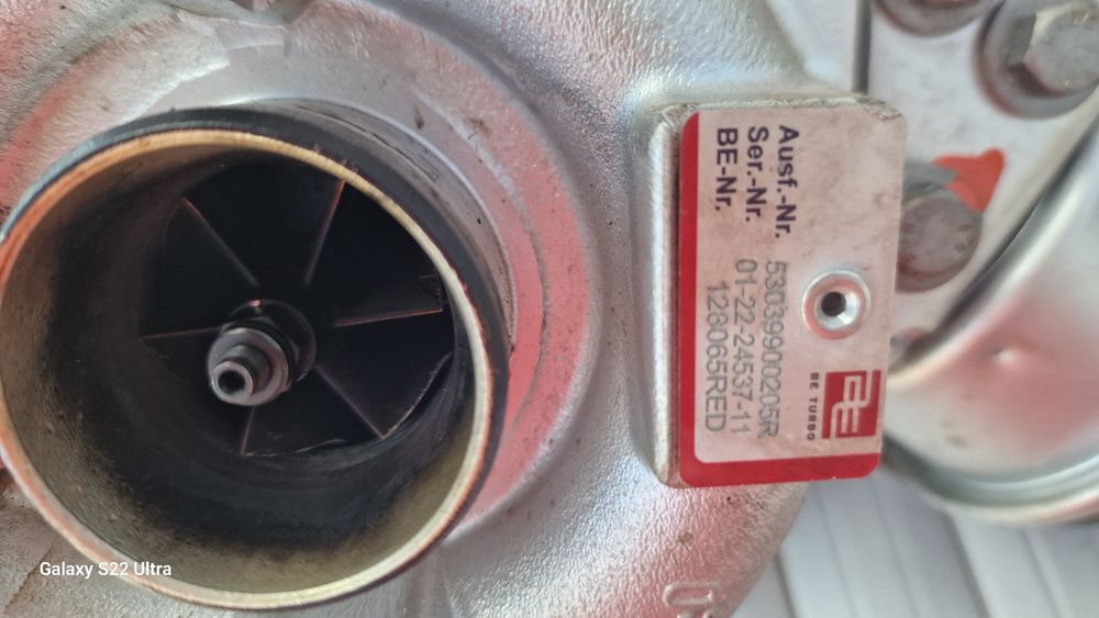 Turbine Passat B6 2.0 TDI cod motor CBAB