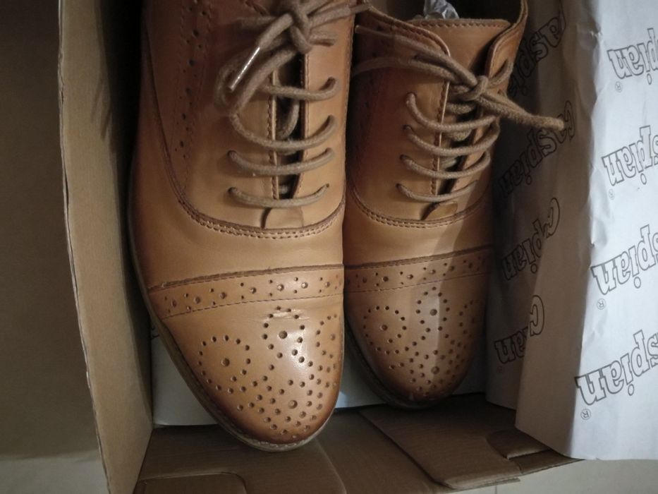 Pantofi primavara-toamna piele naturala