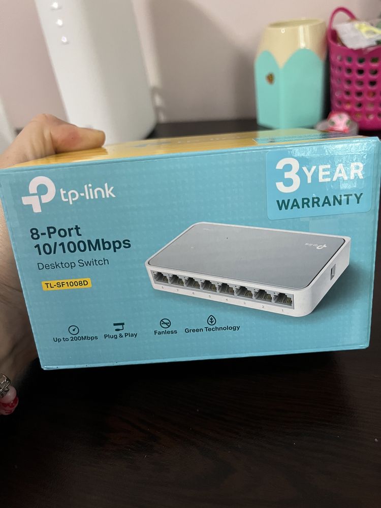 Tp -link 8 port 10/100Mbpd