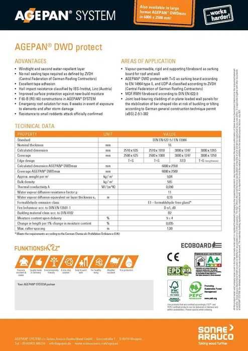 Agepan alternativă osb, scândură, produs în Germania