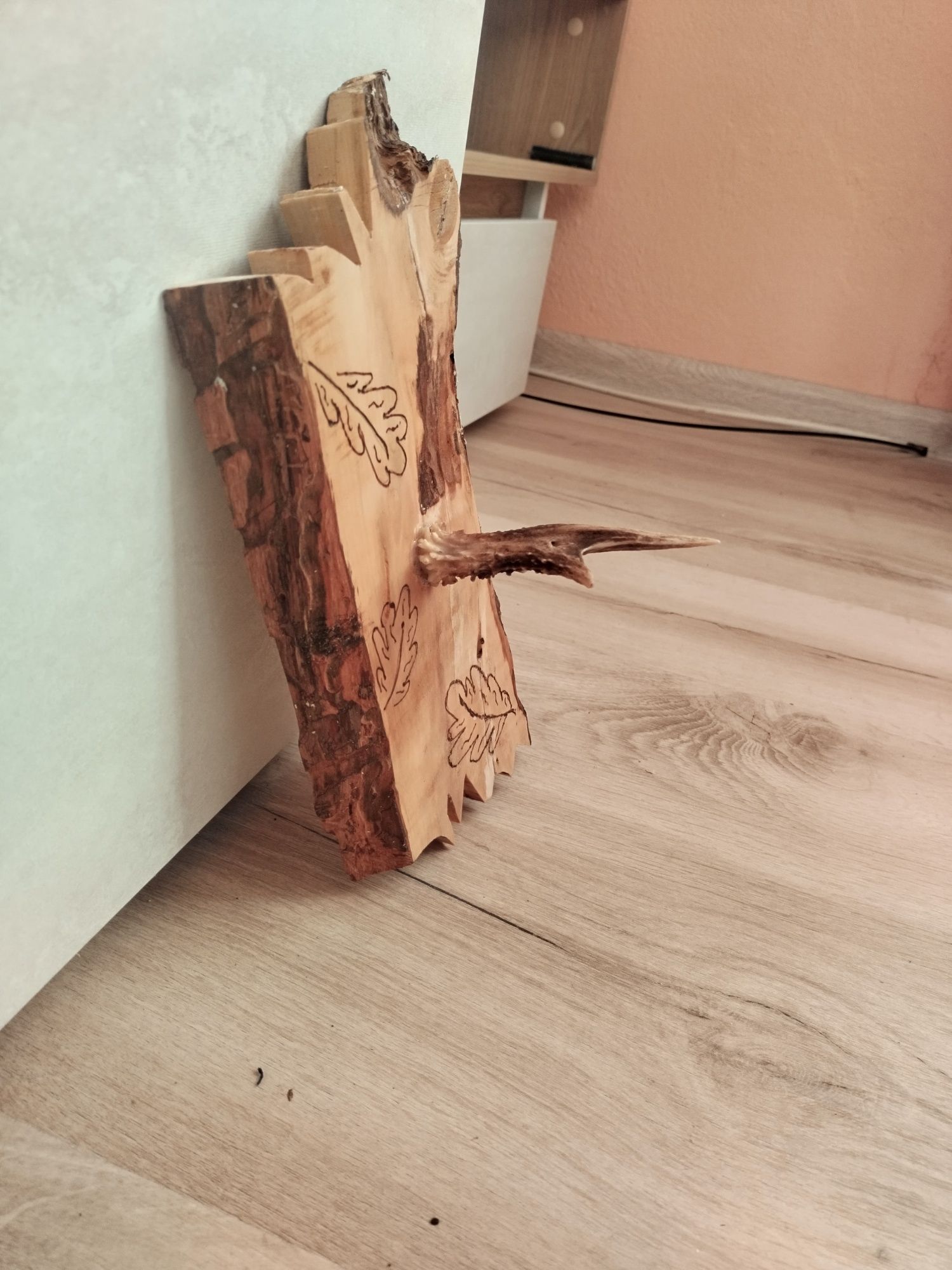 Закачалка от рог на сръндак