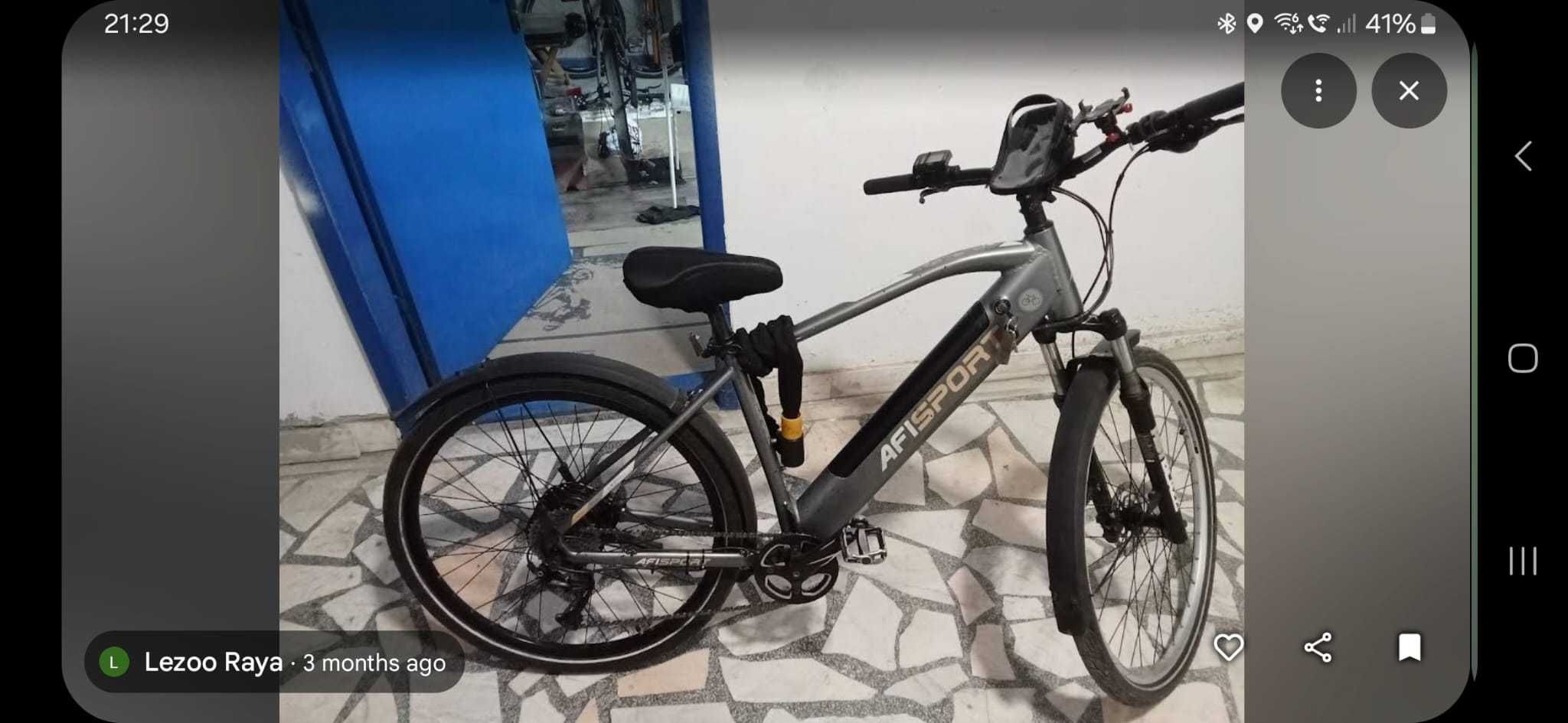 Rent DEVRON Electric Bike Bicycle E-bike Delivery Glovo Tazz BoltFood
