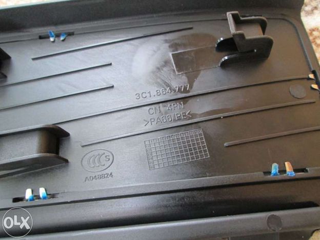Set Pedale Inox + Footrest pentru VW Passat B6,B7,CC