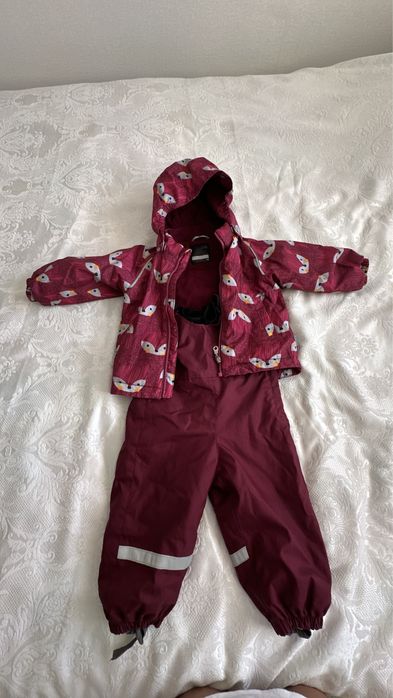 Lassie комбенизоны на девочек размеры 80-бордовый  и 74 - белый