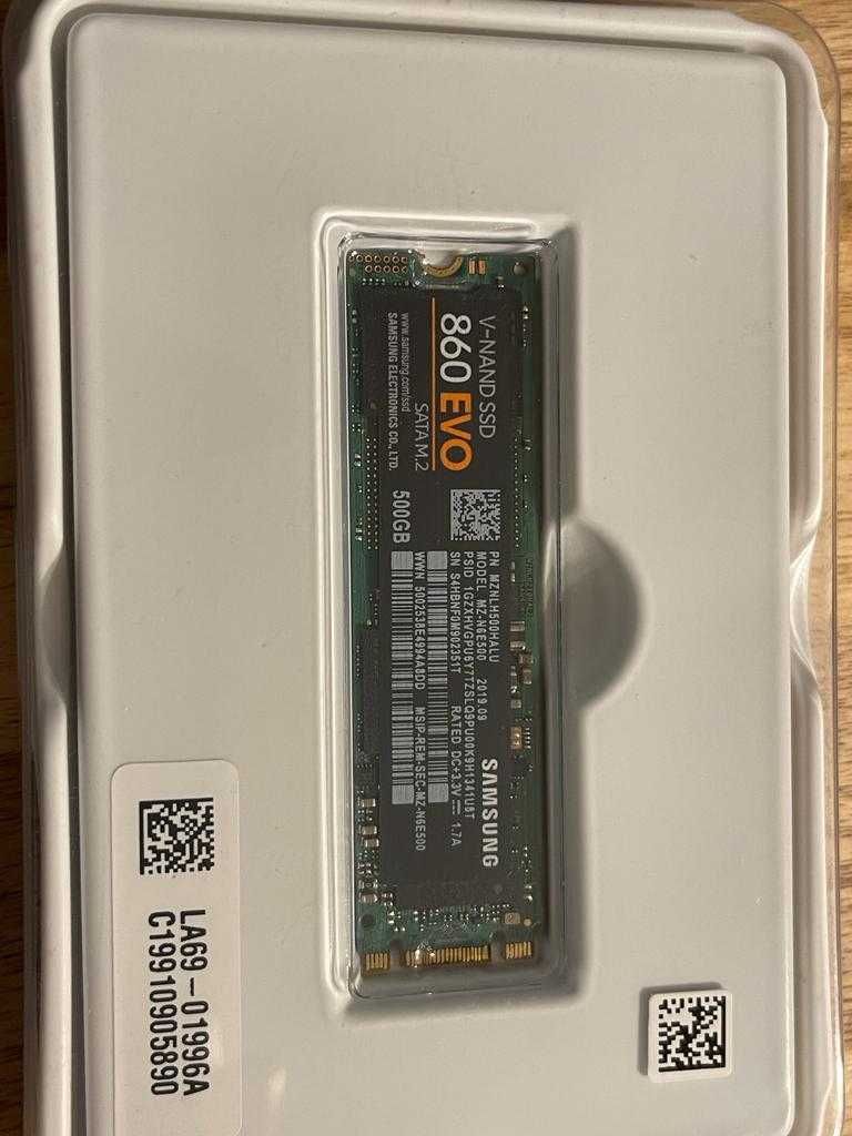 Solid-State Drive (SSD) Samsung 860 EVO, 500 GB, M.2