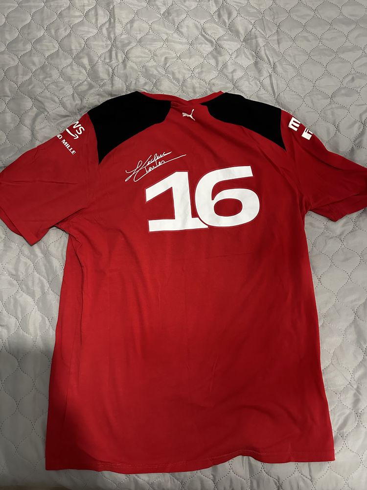 Tricou Ferrari Charles Leclerc
