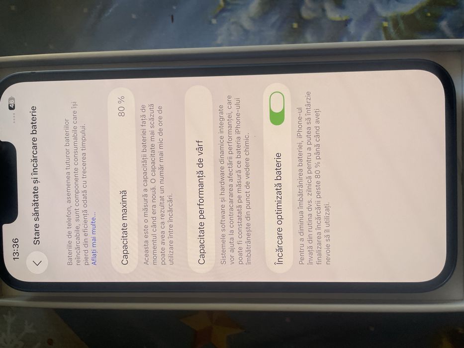 Vand iph 13-Blue stare perfecta