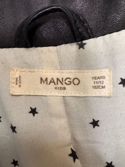Страхотно кожено яке MANGO (естествена кожа)