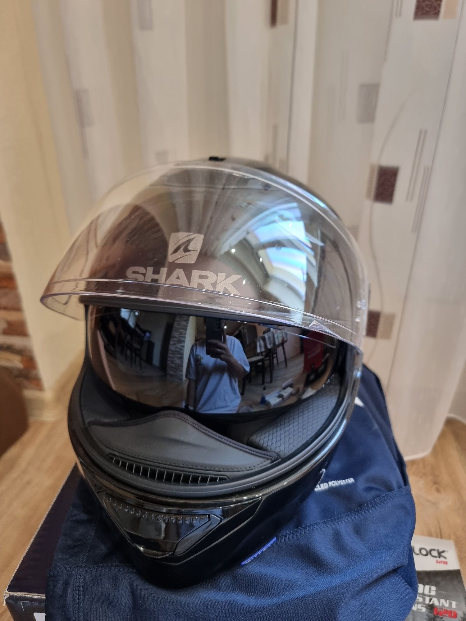 Каска SHARK Spartan blank black xs