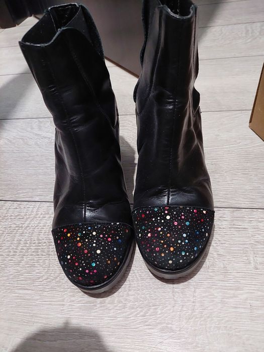 Ghete piele naturala