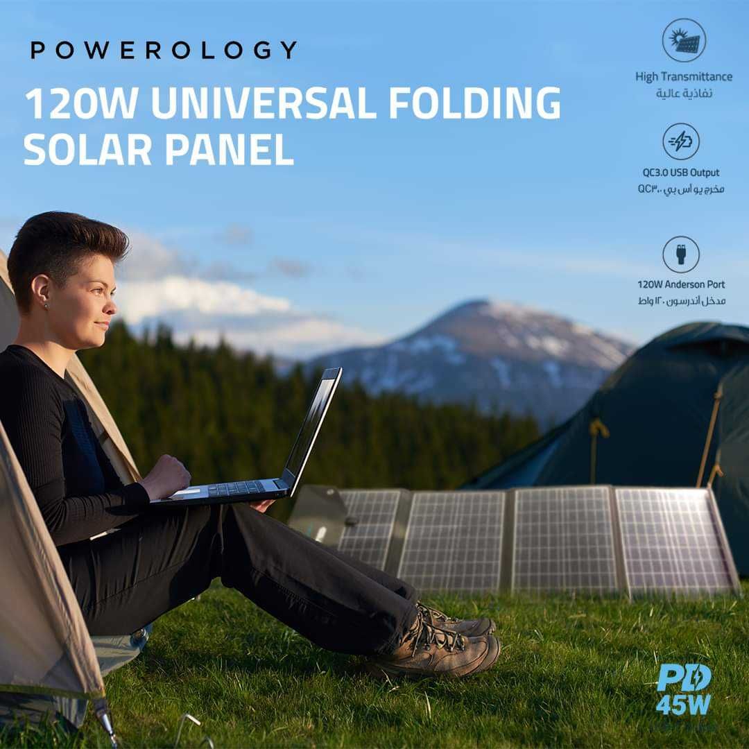 Quyosh paneli Powerology Solar Panel 120W /СОЛНЕЧНАЯ ПАНЕЛЬ