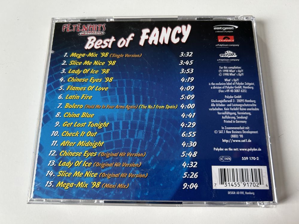 Vand cd-uri audio originale, Modern Talking, Fancy