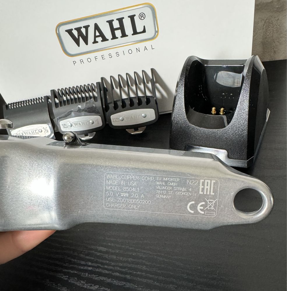 Mașina de tuns nouă, garanție. Wahl Senior Metal Cordless, Factura