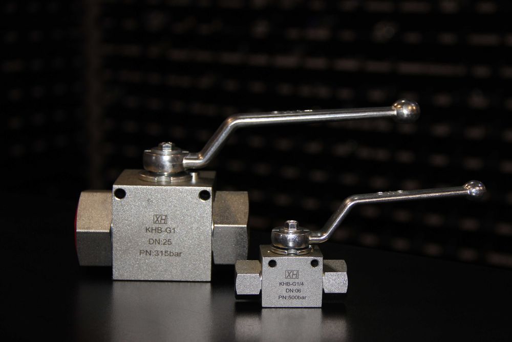 Кран гидравлический двухходовой (шаровой)