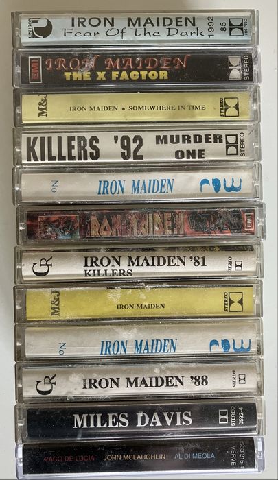 Продавам ОРИГИНАЛНИ касети