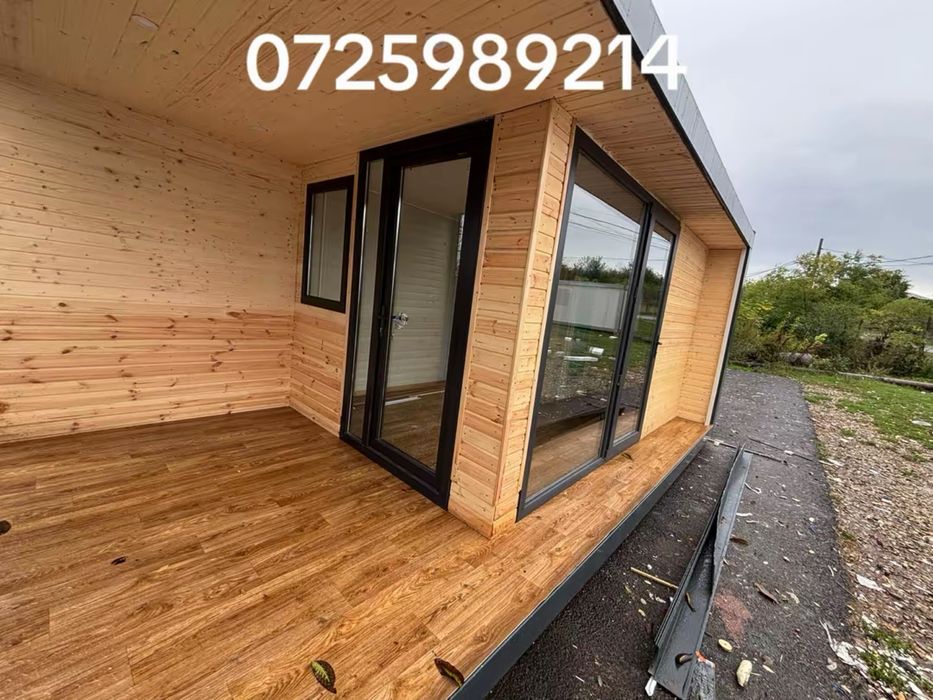 Container modular birou din container design modern casa de vacanta