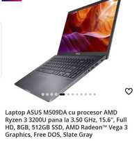 Laptop ASUS M509DA cu procesor AMD Ryzen 3