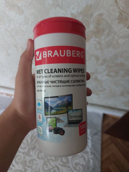 Влажная салфетка для монитора,для камеры