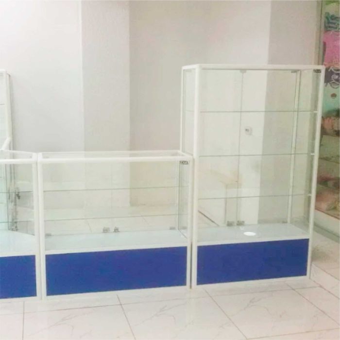 Прилавок витрина, стеклянная, metal oynaly vitrina va prilavkalar