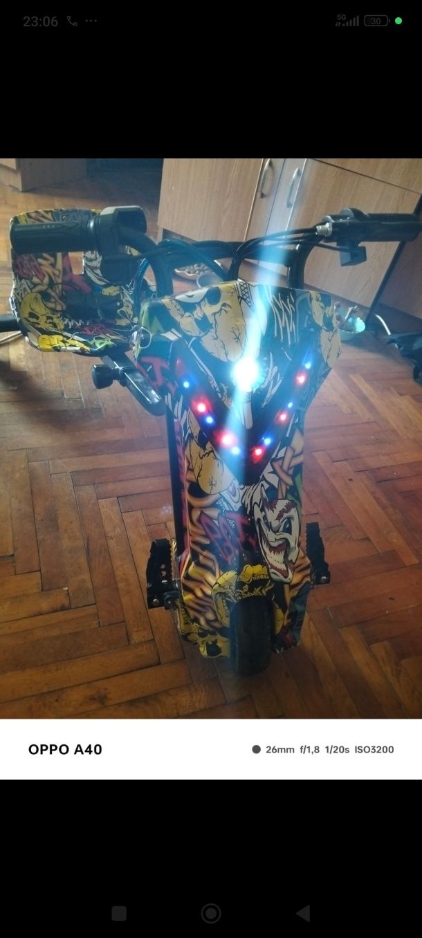 Vând kart  electric stare buna ,muzica bloothoth