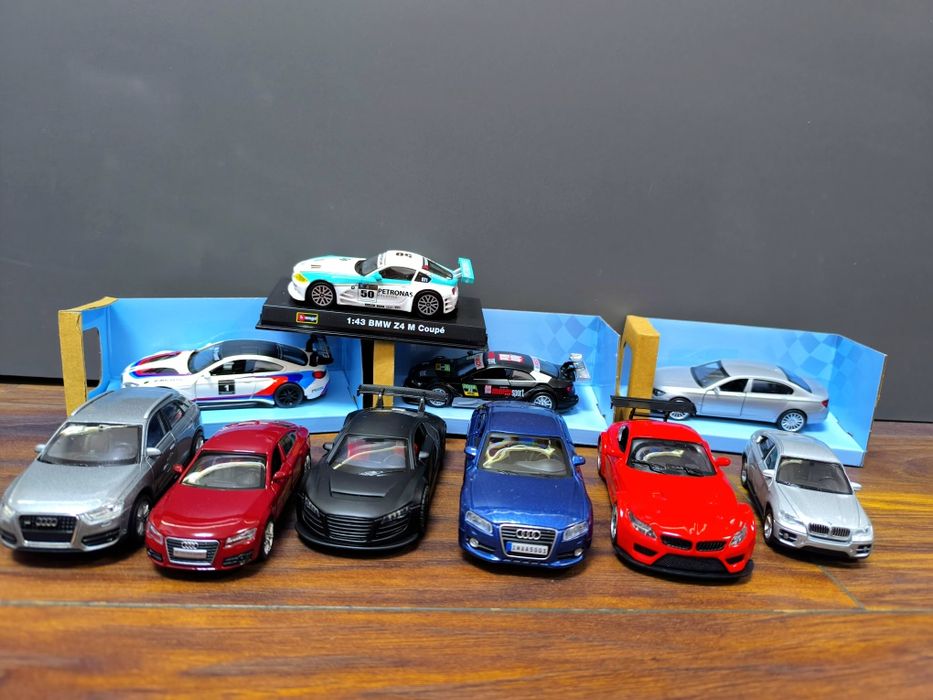 Метални колички AUDI BMW Колекционерски колички 1:43 1:32 diecast