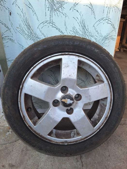 Chevrolet Aveo 1.4 bezina- 4 ANVELOPE vara cu jante aliaj GRATIS