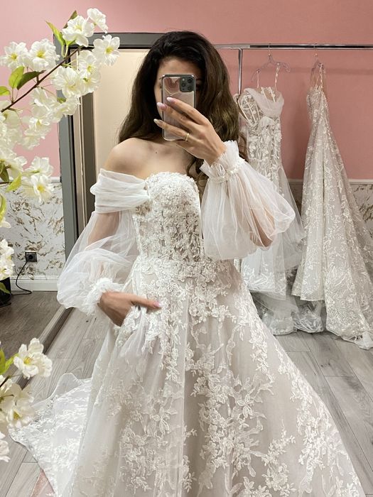 Булчинска рокля на разпродажба