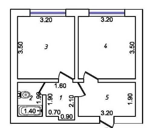 Срочно! продается квартира, массив куйлюк 5!