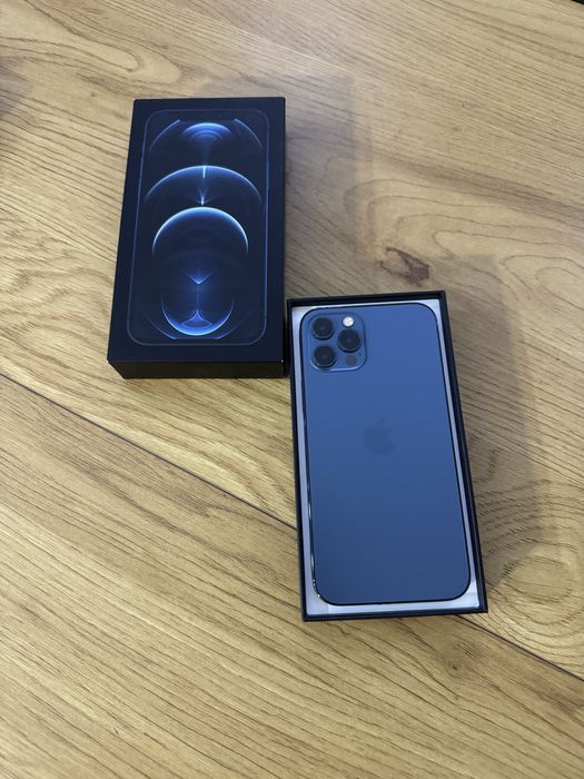 Бартер iPhone 12 Pro 256 blue 100%