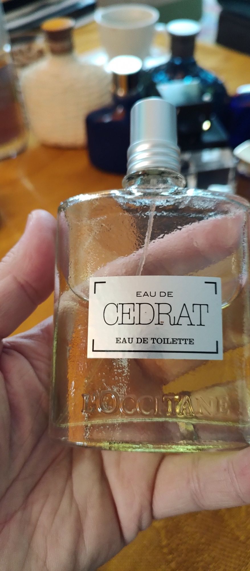 vand edt l'occitane eau de cedrat