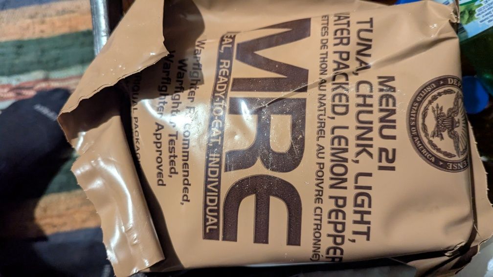 MRE вакуумирана храна
