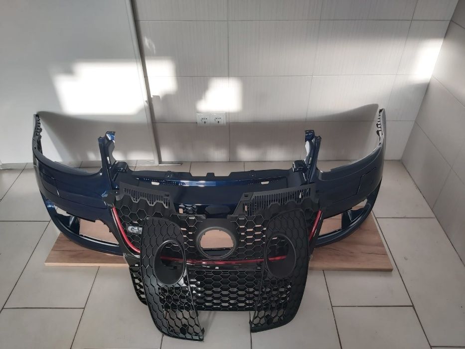 Pachet Bara/Bandou Fata+Toate Grilele VW Golf 5/V GTi 04-08 (LD5Q) PrM