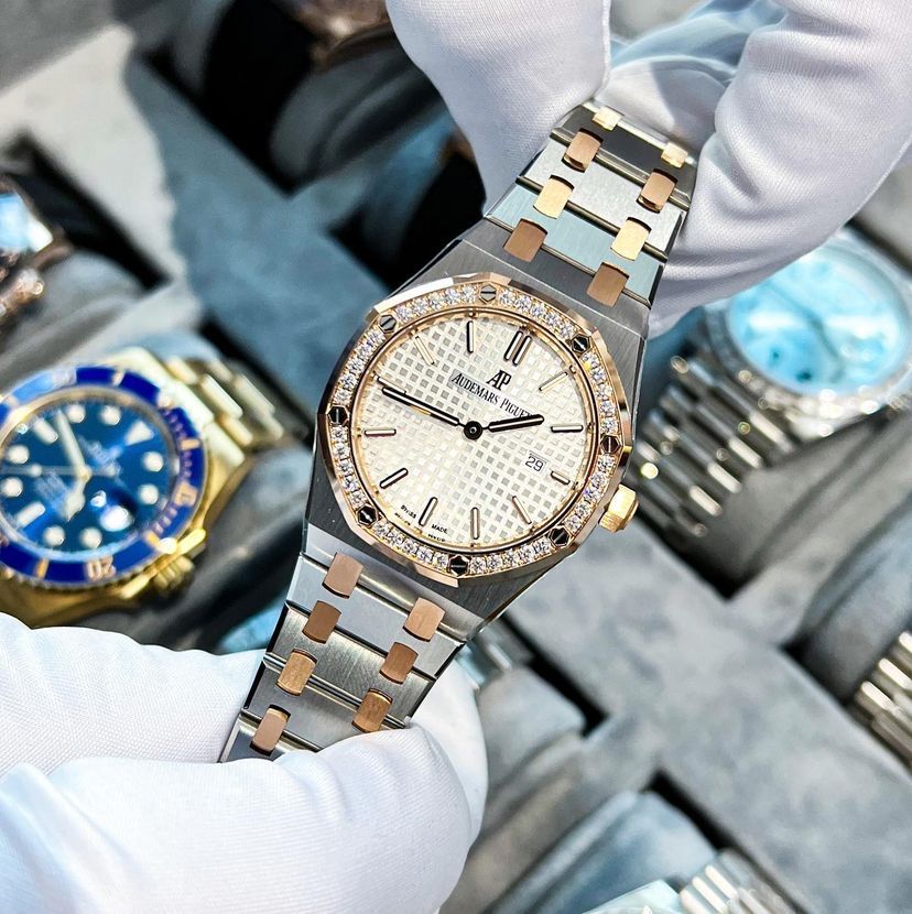 Ceas Ap royal oak roze 33/mm lady