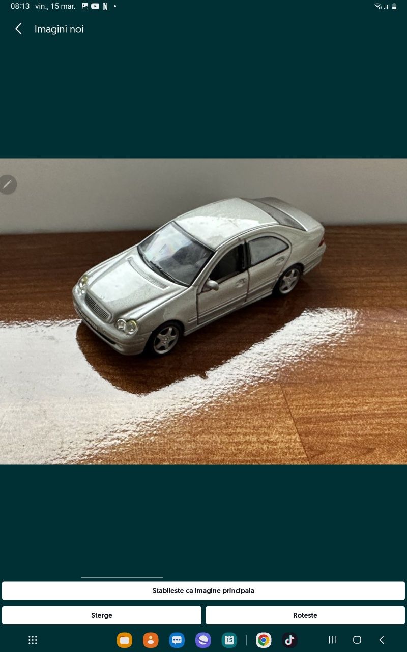 Macheta auto Burago 1:43  Mercedes c class