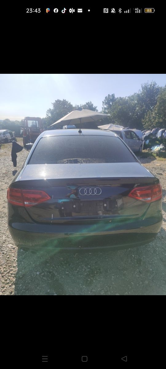 Piese dezmembrez dezmembrări cutie ușa audi A4 b8 2.0tdi