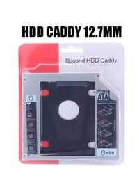 Переходник (салазки) для HDD/SSD вместо DVD RW (12.7 мм, ноутбук)