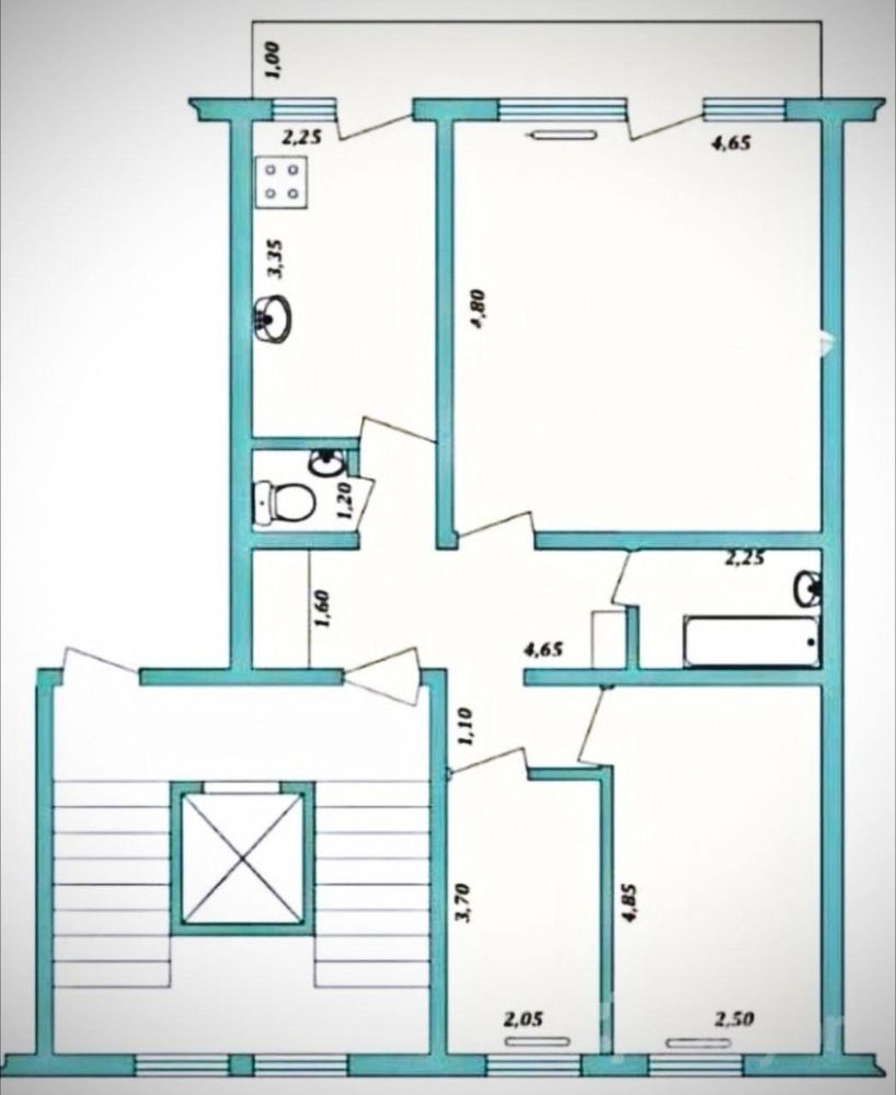 3х ком 70м2 Продам Квартиру Себзар Ганга Ривьера