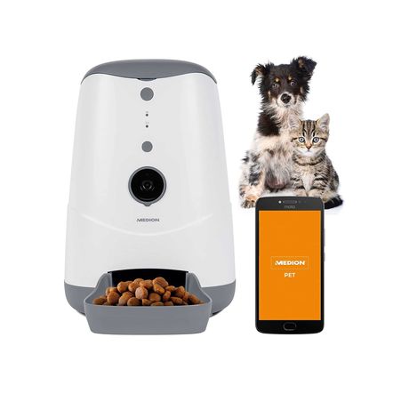 Немка Смарт Автоматична хранилка за куче и котка с камера и микрофон