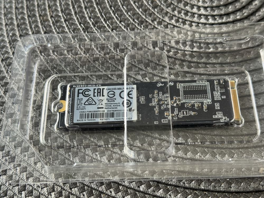 480GB SSD новый супер быстрый NVMe