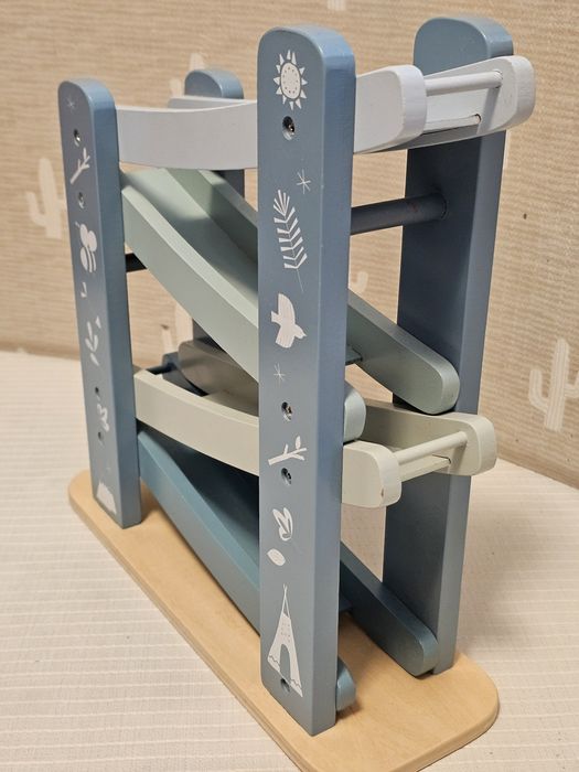 Дървена писта Little Dutch с 4 колички